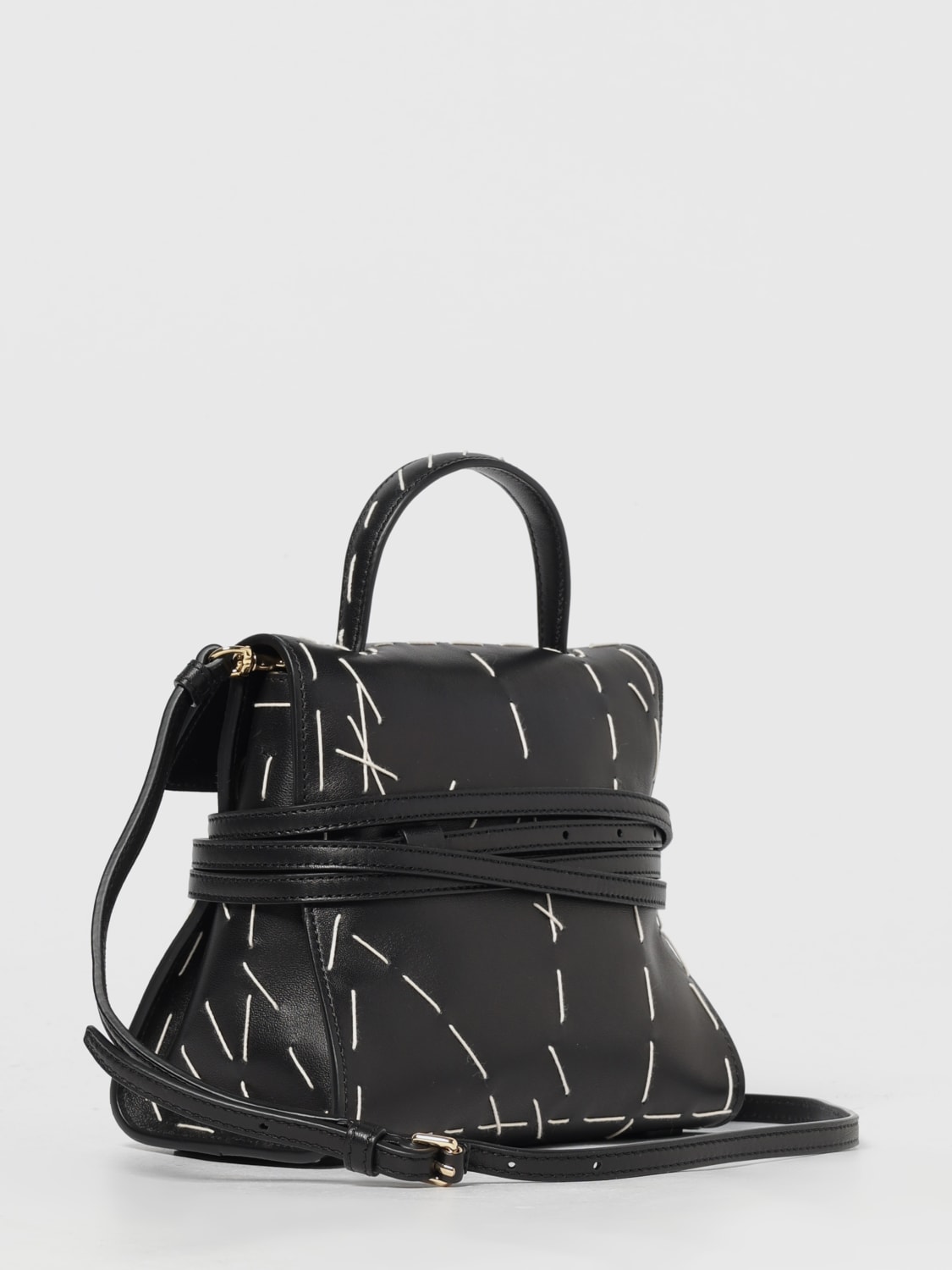 MOSCHINO COUTURE MINI SAC: Sac à main femme Moschino Couture, Noir - Img 3