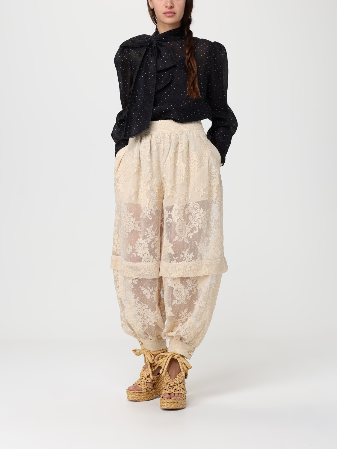 ZIMMERMANN TOP: Camisa mujer Zimmermann, Negro - Img 2