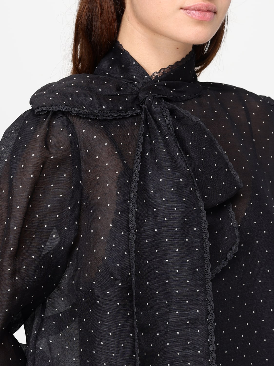 ZIMMERMANN TOP: Camisa mujer Zimmermann, Negro - Img 4