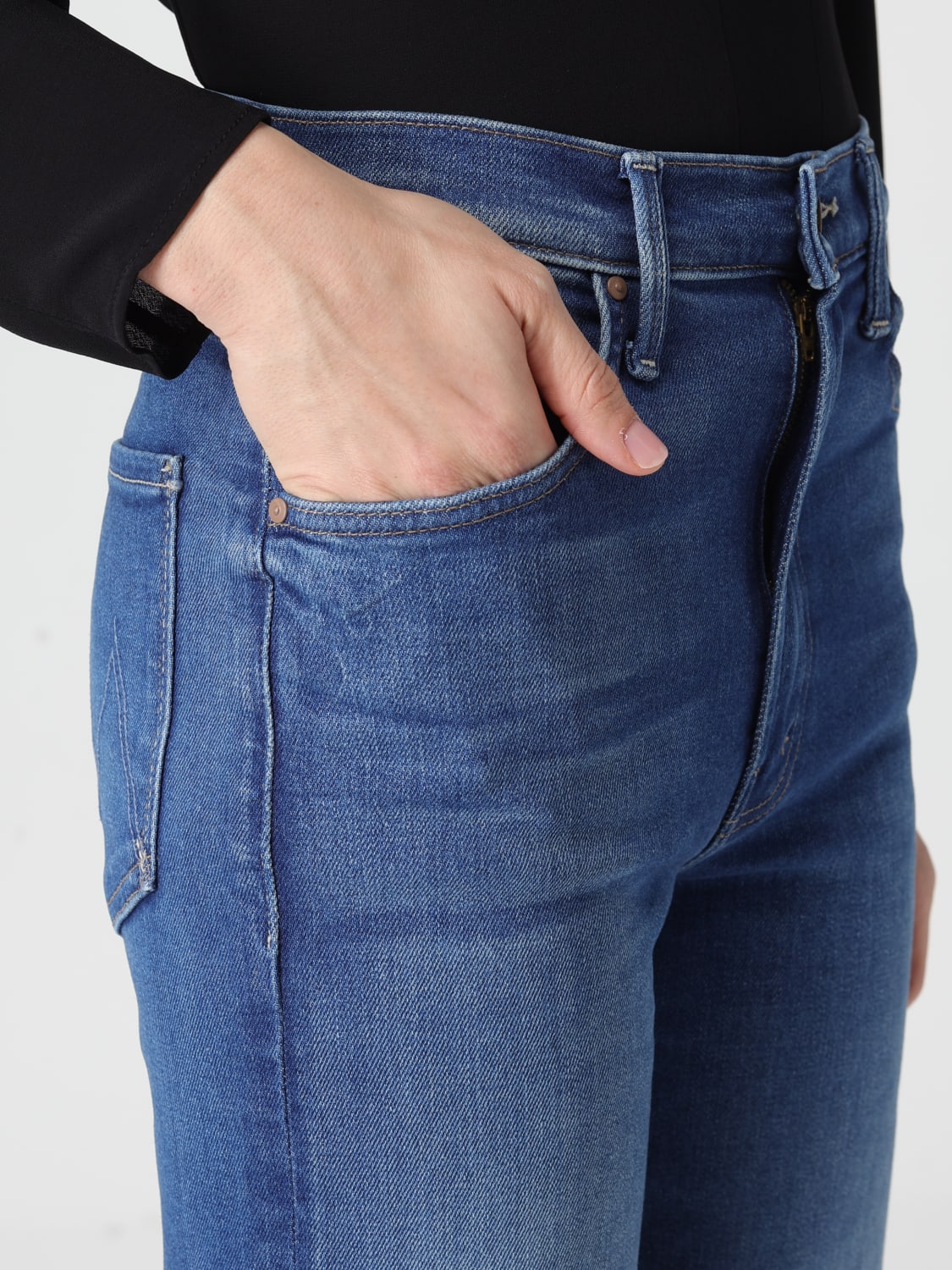 MOTHER 청바지: 청바지 여성 Mother, 데님 - Img 3