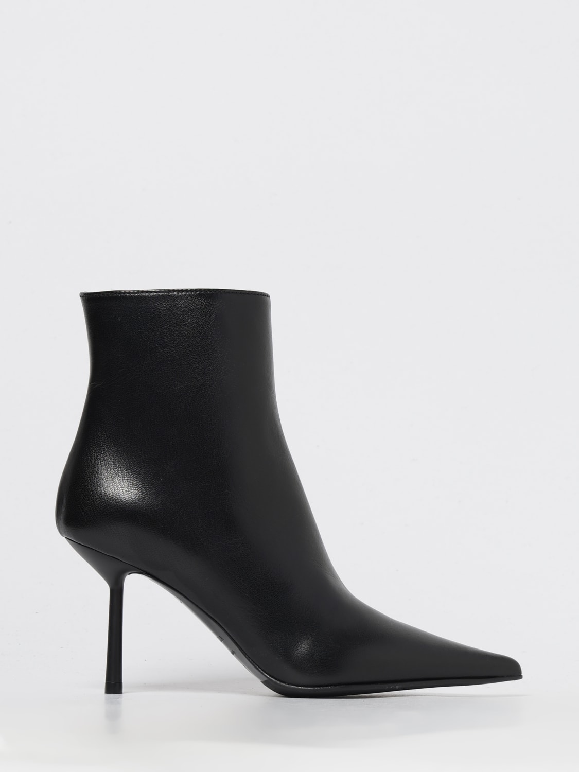 LE SILLA BOOTS: Flat ankle boot woman Le Silla, Black - Img 1