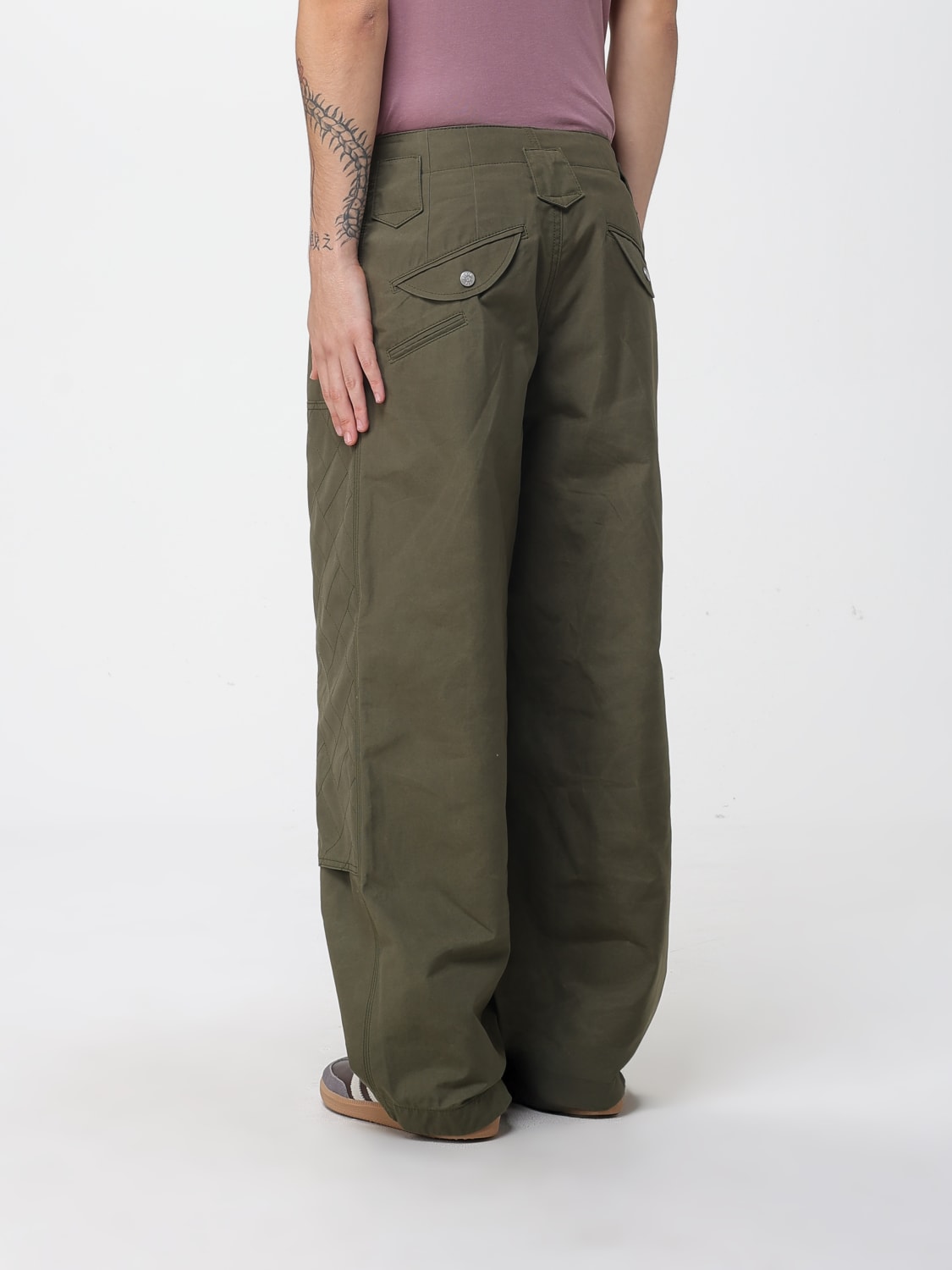 KENZO PANTALON: Pantalon homme Kenzo, Kaki - Img 2