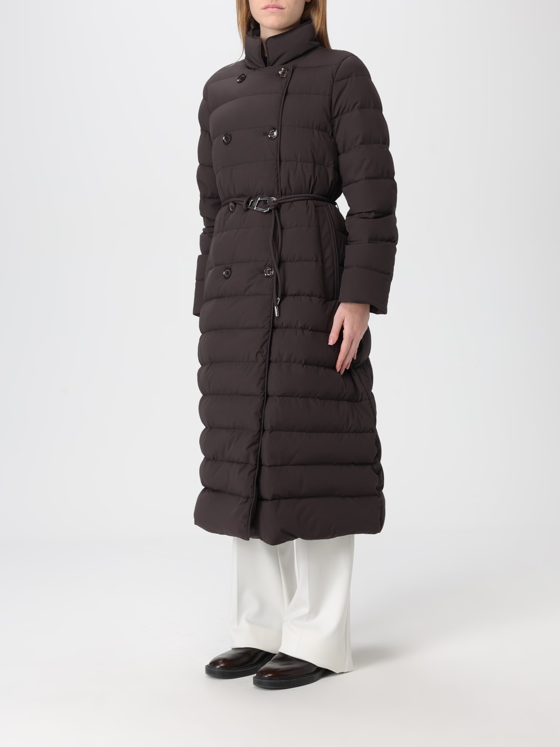 MOORER JACKET: Jacket woman Moorer, Brown - Img 3