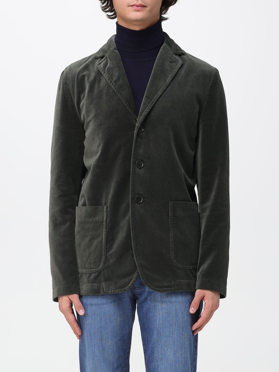 ASPESI JACKE: Blazer herren Aspesi, Military - Img 1