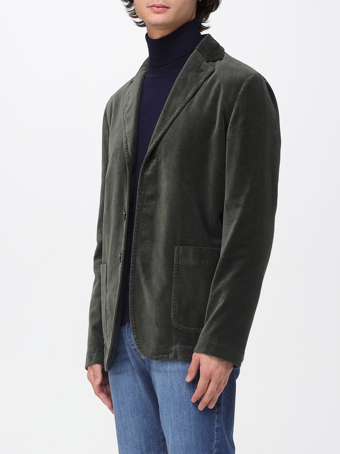 ASPESI JACKE: Blazer herren Aspesi, Military - Img 3