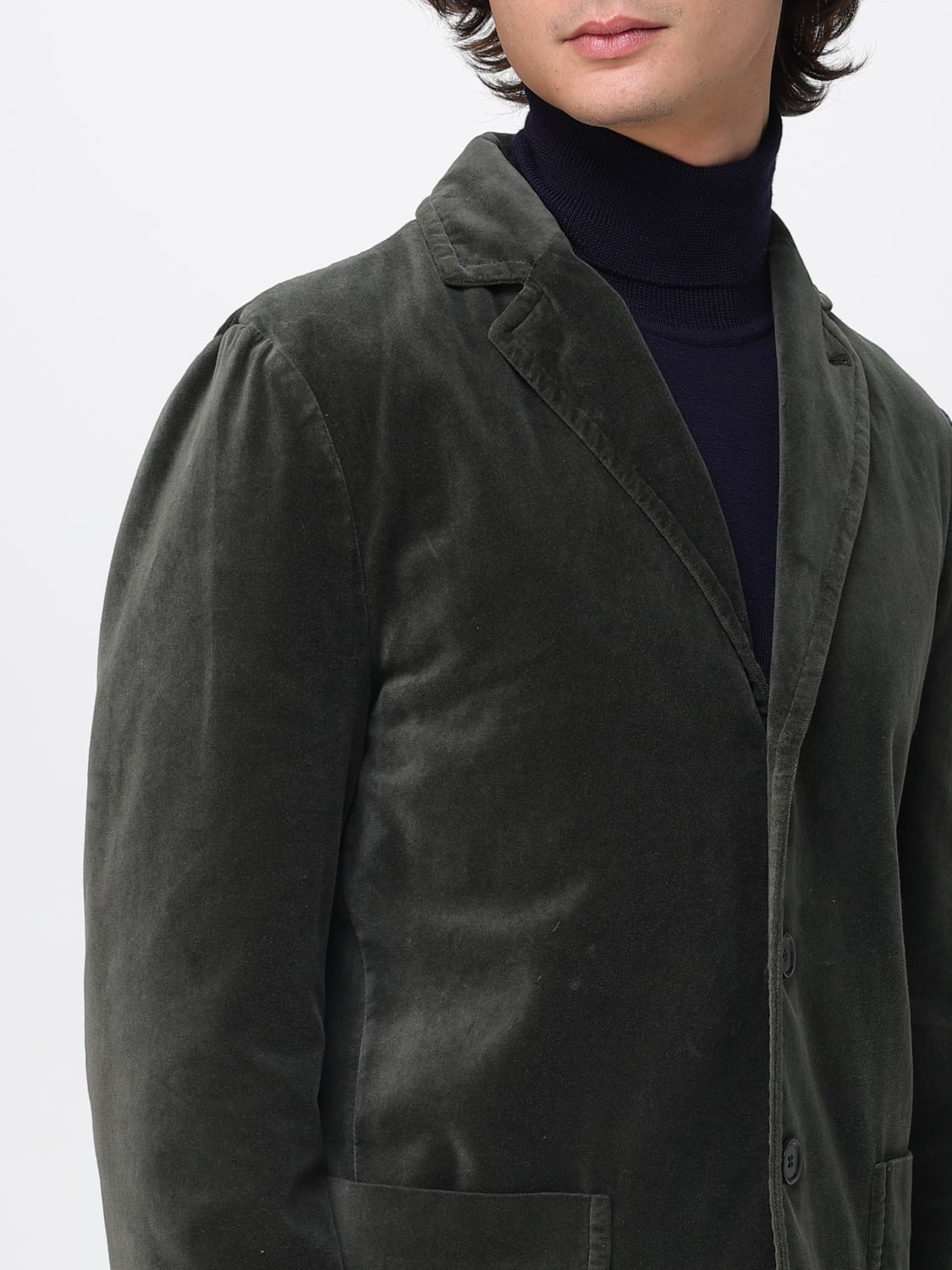 ASPESI JACKE: Blazer herren Aspesi, Military - Img 4