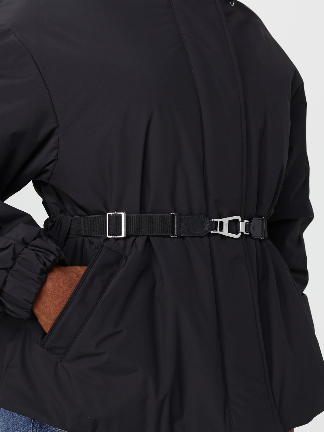 MOORER JACKET: Jacket woman Moorer, Black - Img 4