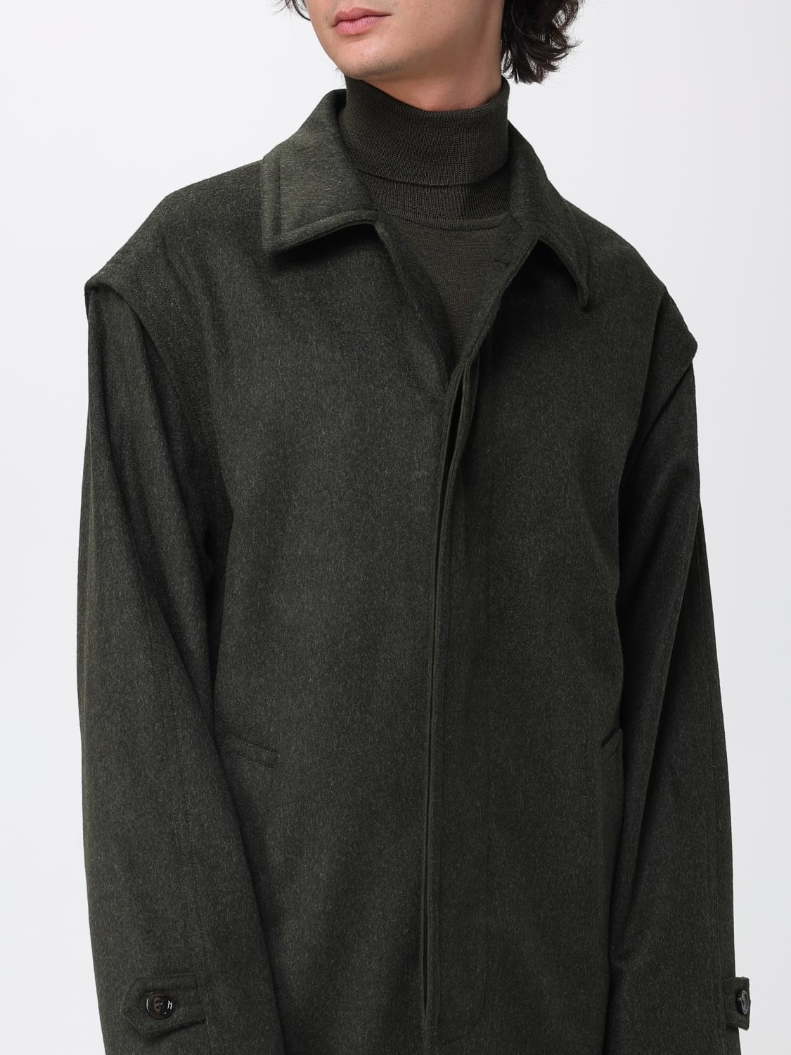 ASPESI MANTEL: Mantel herren Aspesi, Military - Img 4