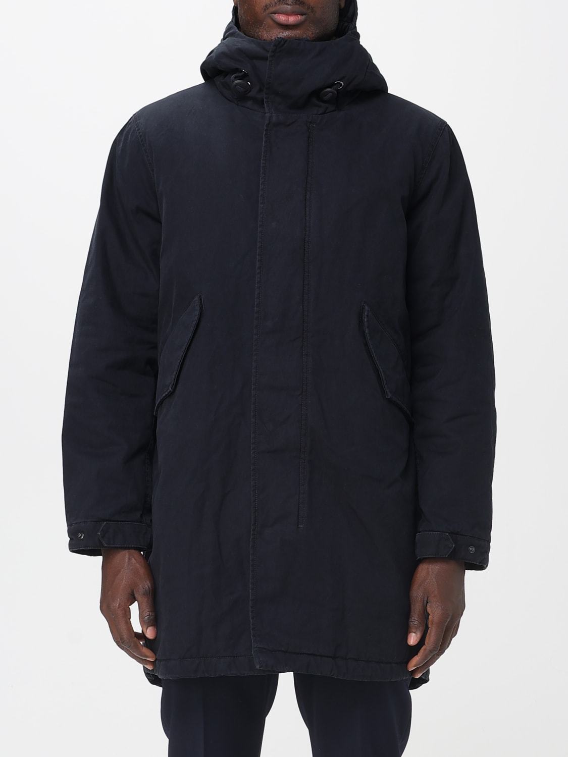 ASPESI COAT: Coat men Aspesi, Navy - Img 1