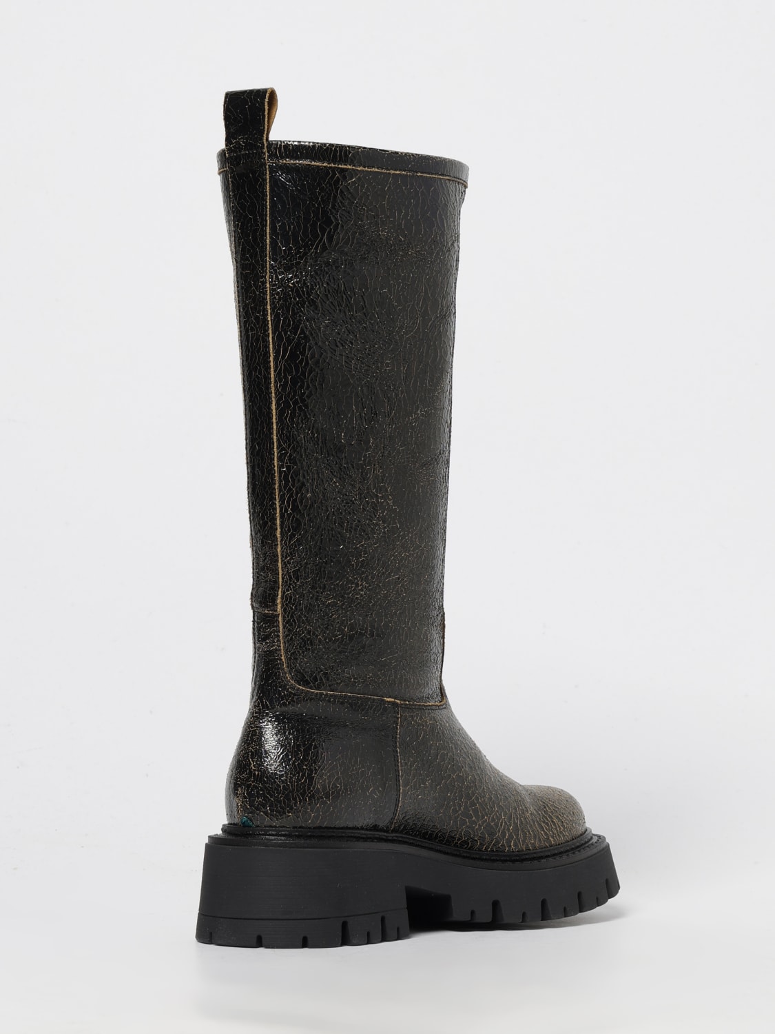 A.BOCCA BOOTS: Flat ankle boot woman A.bocca, Black - Img 3
