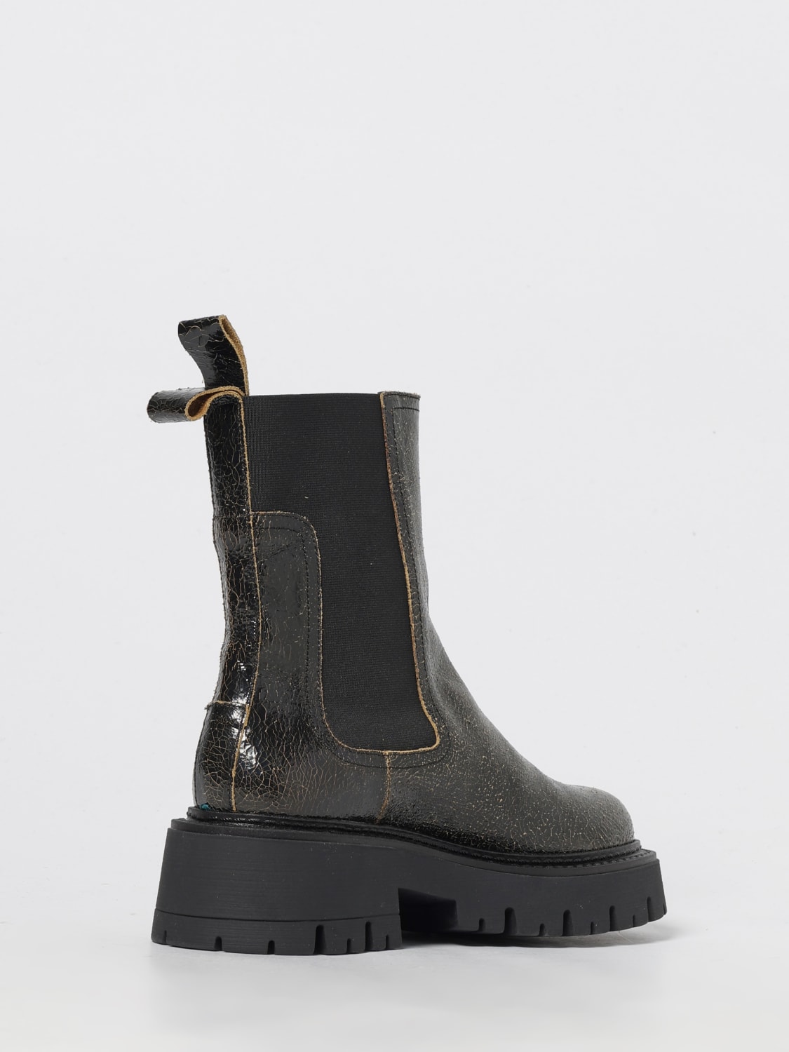 A.BOCCA BOOTS: Flat ankle boot woman A.bocca, Black - Img 3