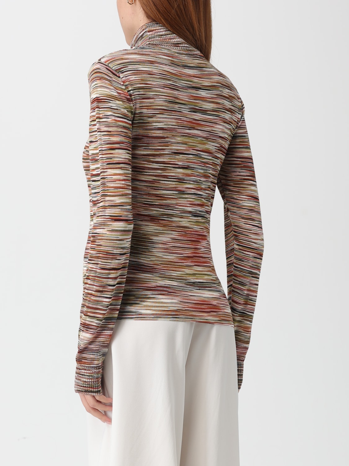 MISSONI JUMPER: Jumper woman Missoni, Olive - Img 3