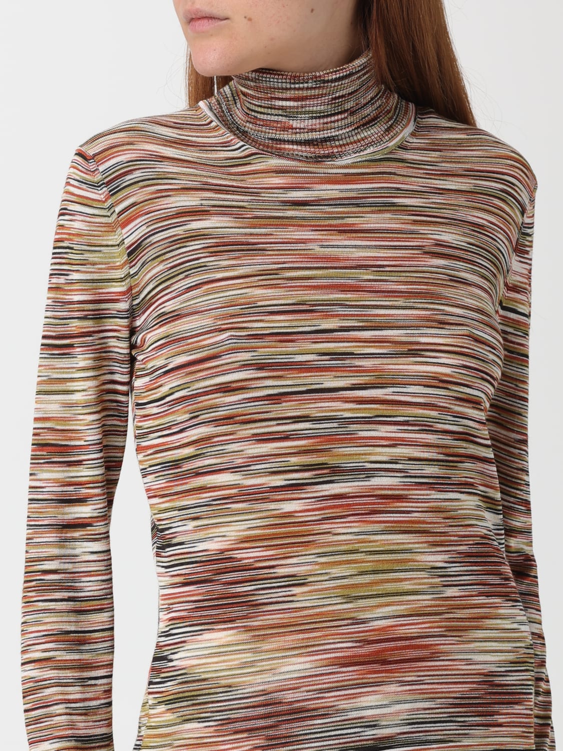 MISSONI JUMPER: Jumper woman Missoni, Olive - Img 5