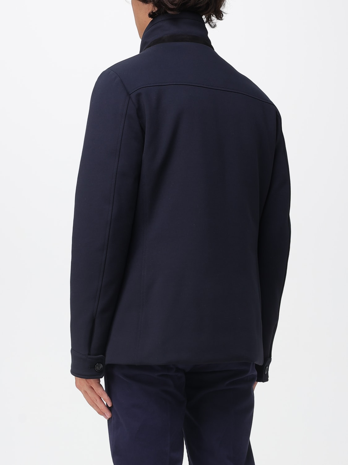 MOORER COAT: Jacket men Moorer, Blue - Img 2