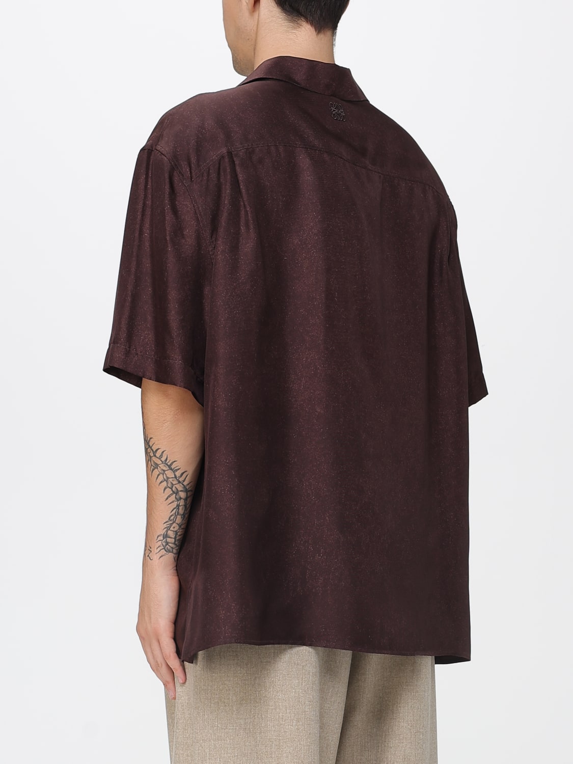LOEWE SHIRT: Shirt men Loewe, Brown - Img 3