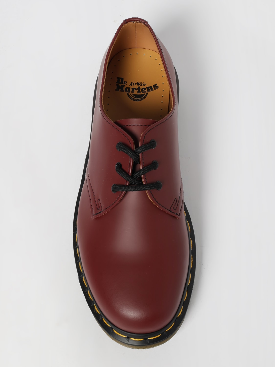 DR. MARTENS SCARPE STRINGATE: Oxford 1461 Dr. Martens in pelle , Rosso - Img 4
