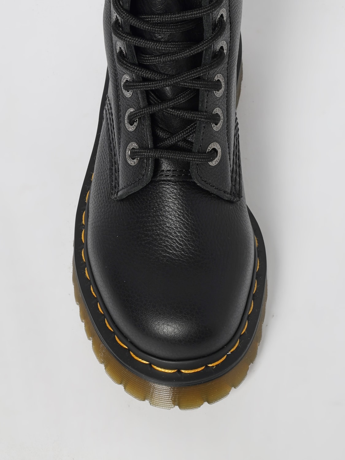 DR. MARTENS BOOTS: Flat ankle boot woman Dr. Martens, Black - Img 4