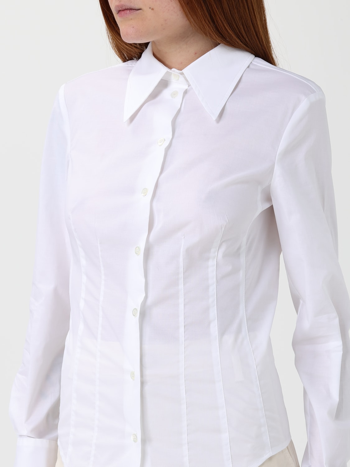 PINKO CAMISA: Camisa mujer Pinko, Blanco - Img 3