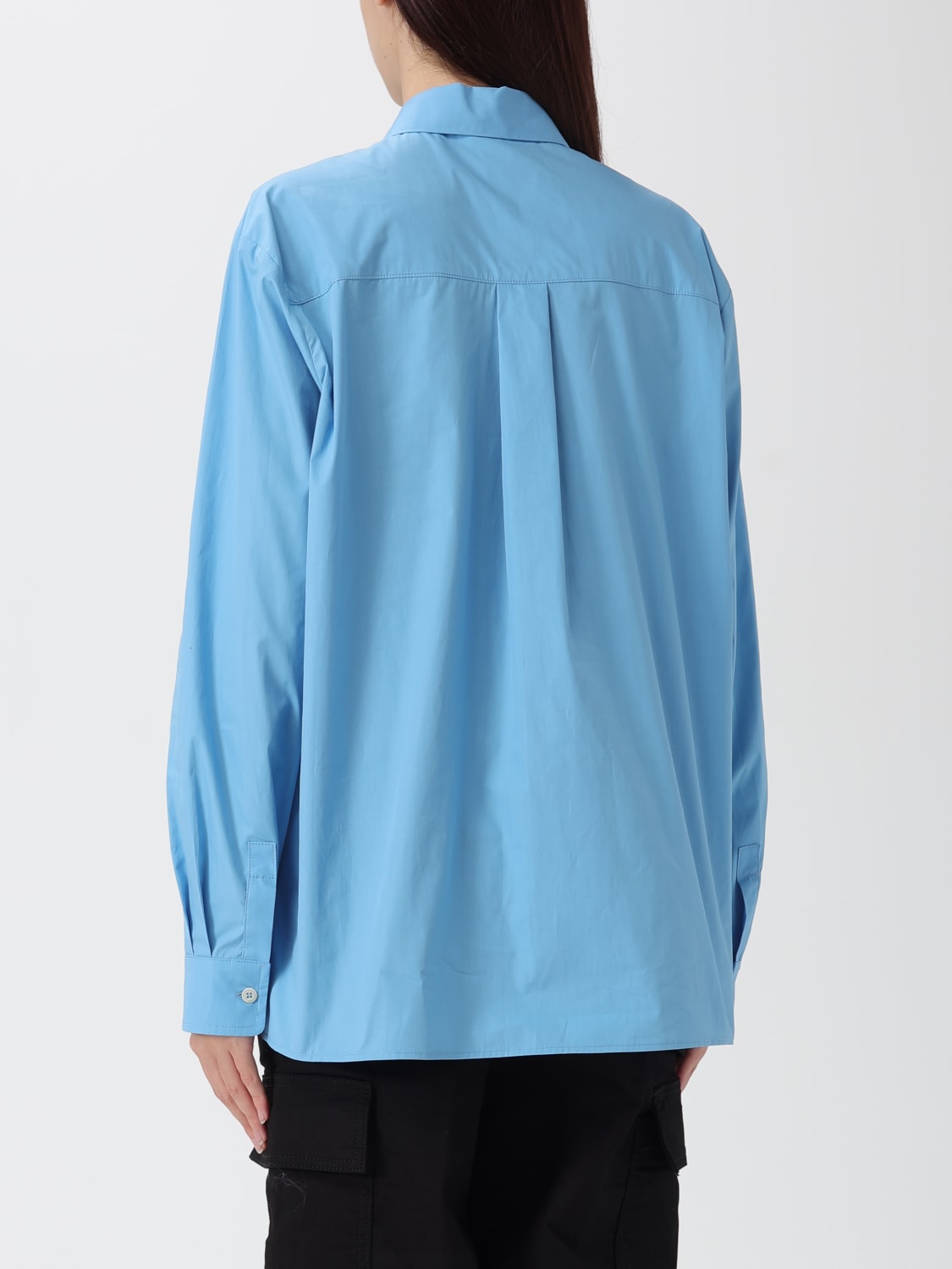 PINKO CAMISA: Camisa mujer Pinko, Azul Oscuro - Img 2