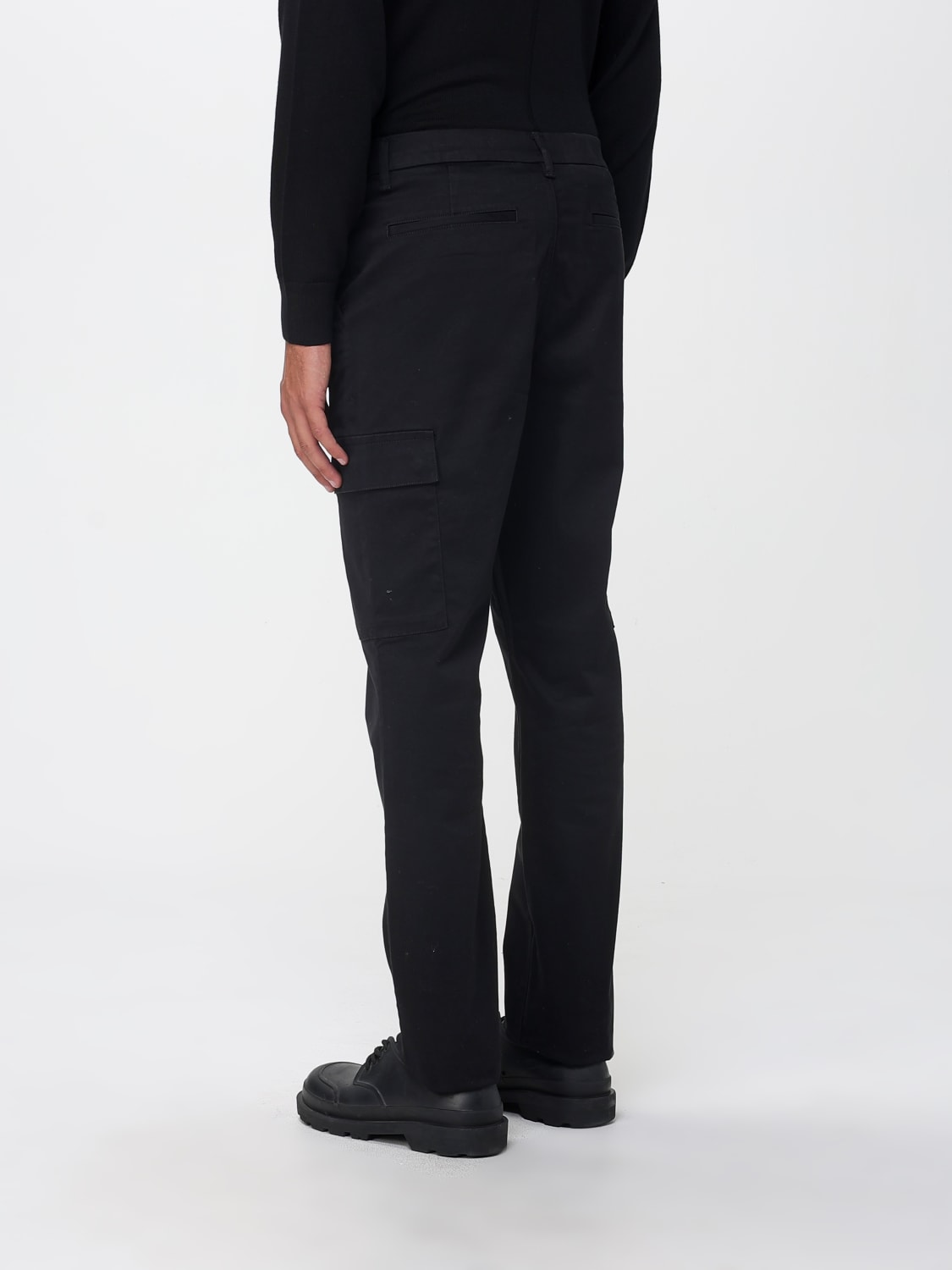 CALVIN KLEIN PANTS: Pants men Calvin Klein, Black - Img 2
