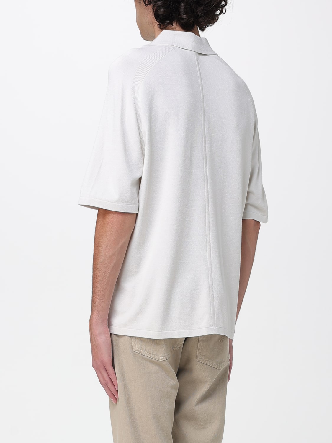 CALVIN KLEIN POLO: T-shirt homme Calvin Klein, Blanc - Img 2