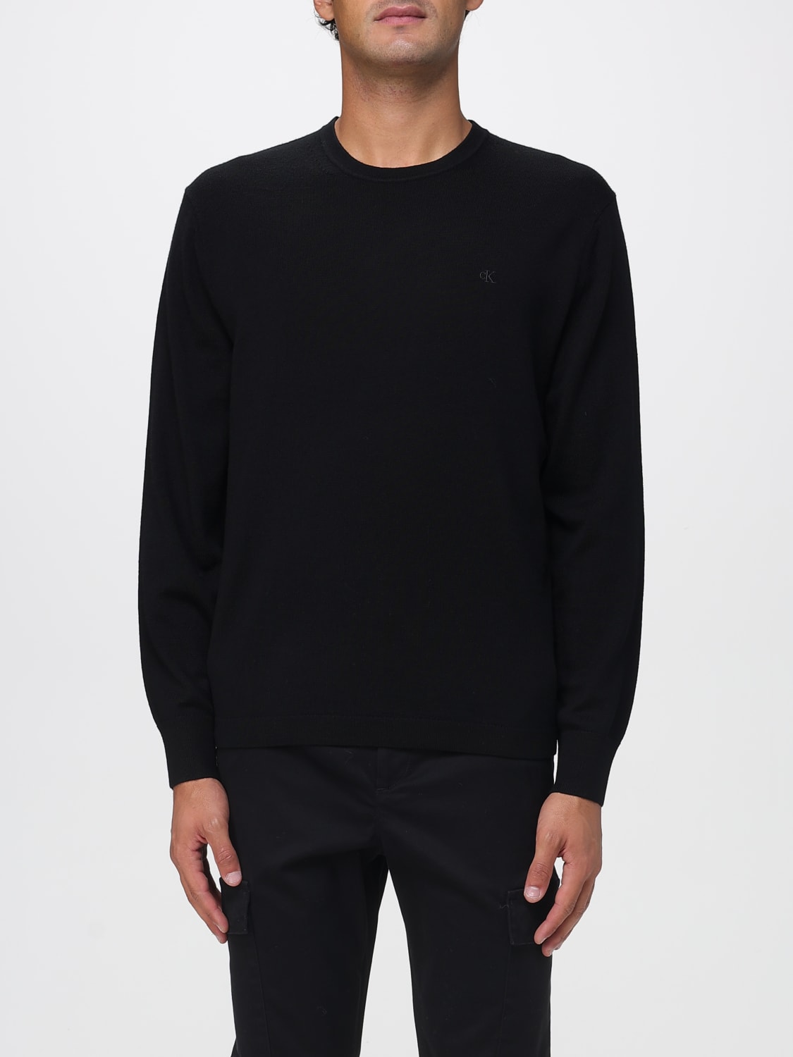 CALVIN KLEIN PULLOVER: Pullover herren Calvin Klein, Schwarz - Img 1