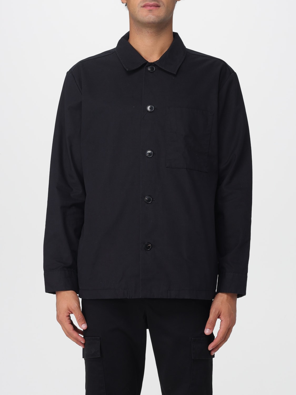 CALVIN KLEIN SHIRT: Shirt men Calvin Klein, Black - Img 1