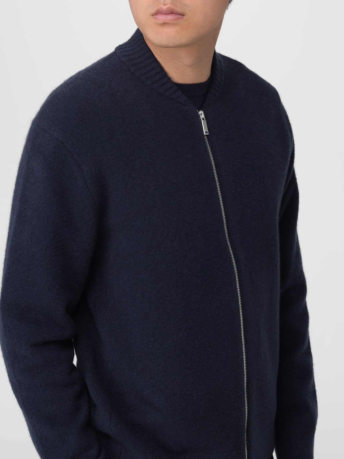 CALVIN KLEIN SWEATER: Cardigan men Calvin Klein, Blue - Img 4