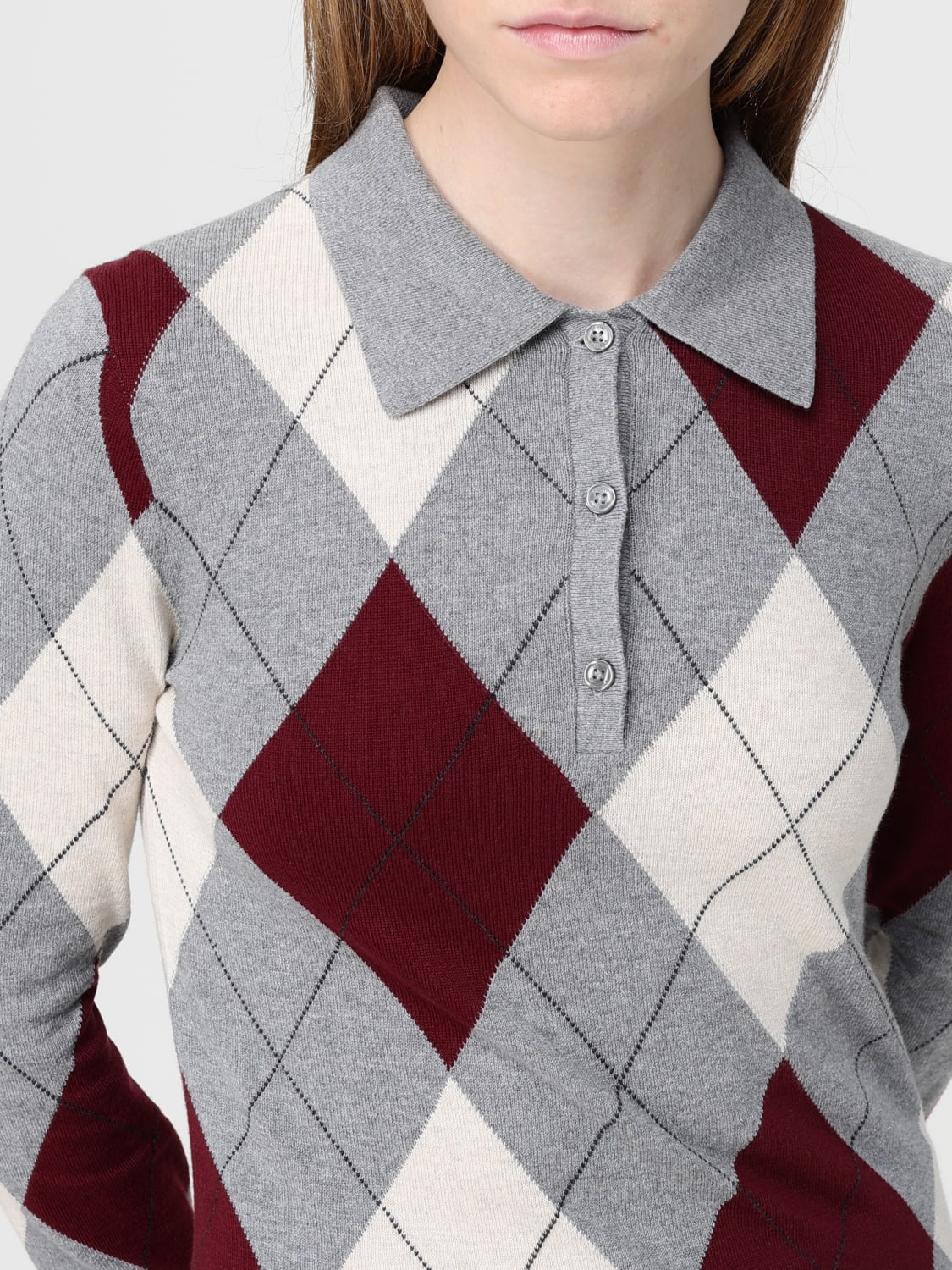 TOMMY HILFIGER POLO: Jersey mujer Tommy Hilfiger, Rojo - Img 4