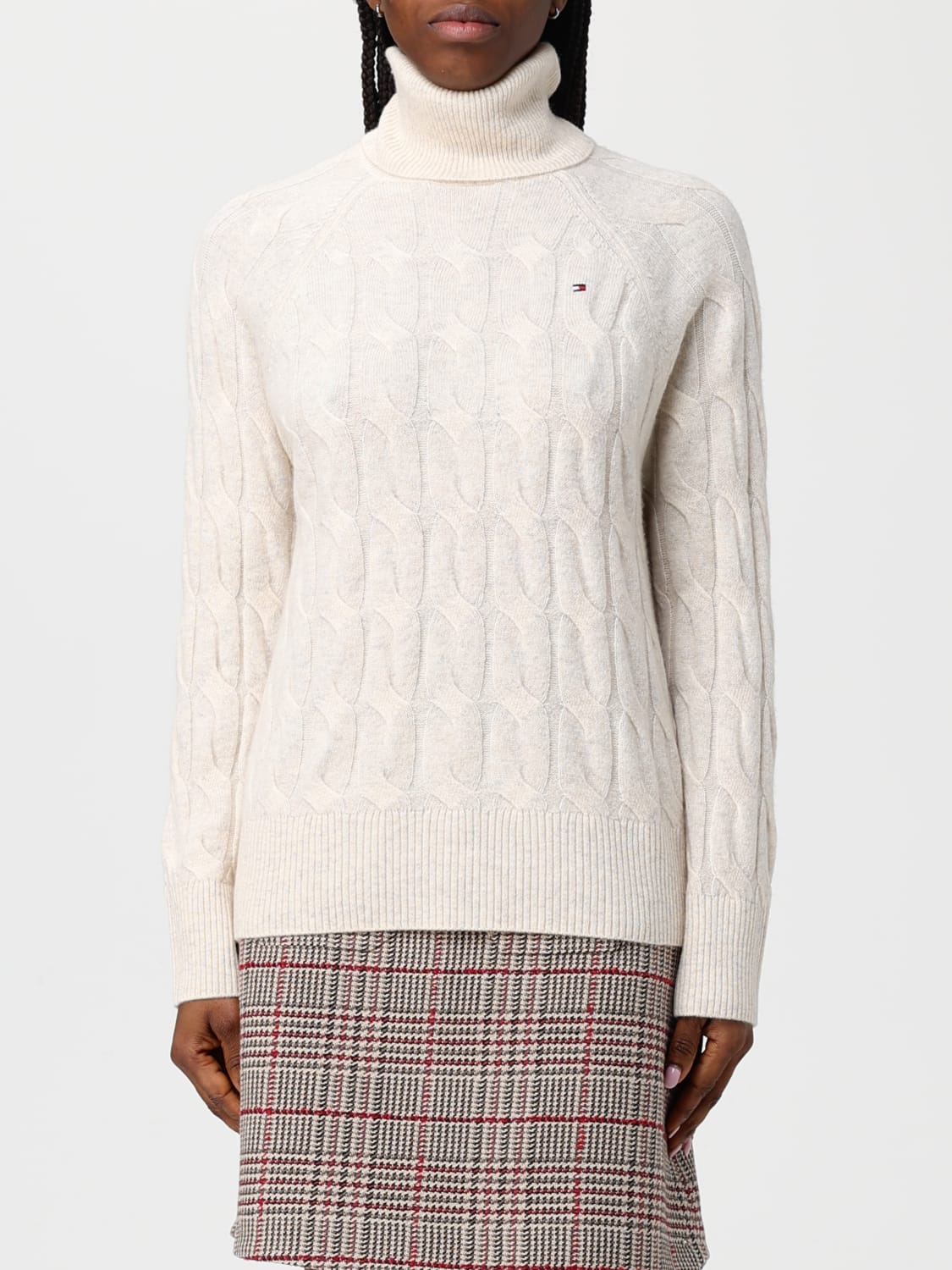 TOMMY HILFIGER PULL: Sweat-shirt femme Tommy Hilfiger, Beige - Img 1