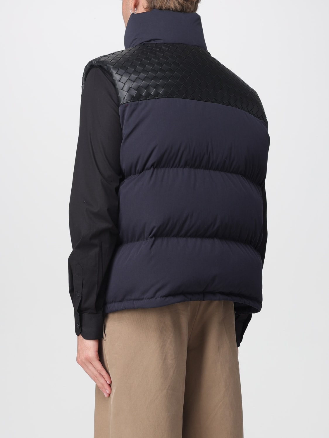 BOTTEGA VENETA SUIT VEST: Sweater men Bottega Veneta, Blue - Img 3