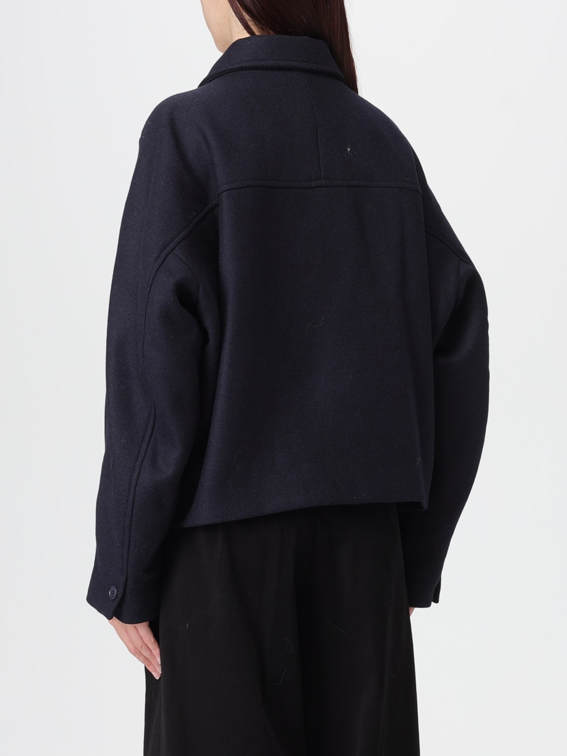 A.P.C. GIACCA: Overshirt A.P.C. in misto lana vergine , Blue - Img 2