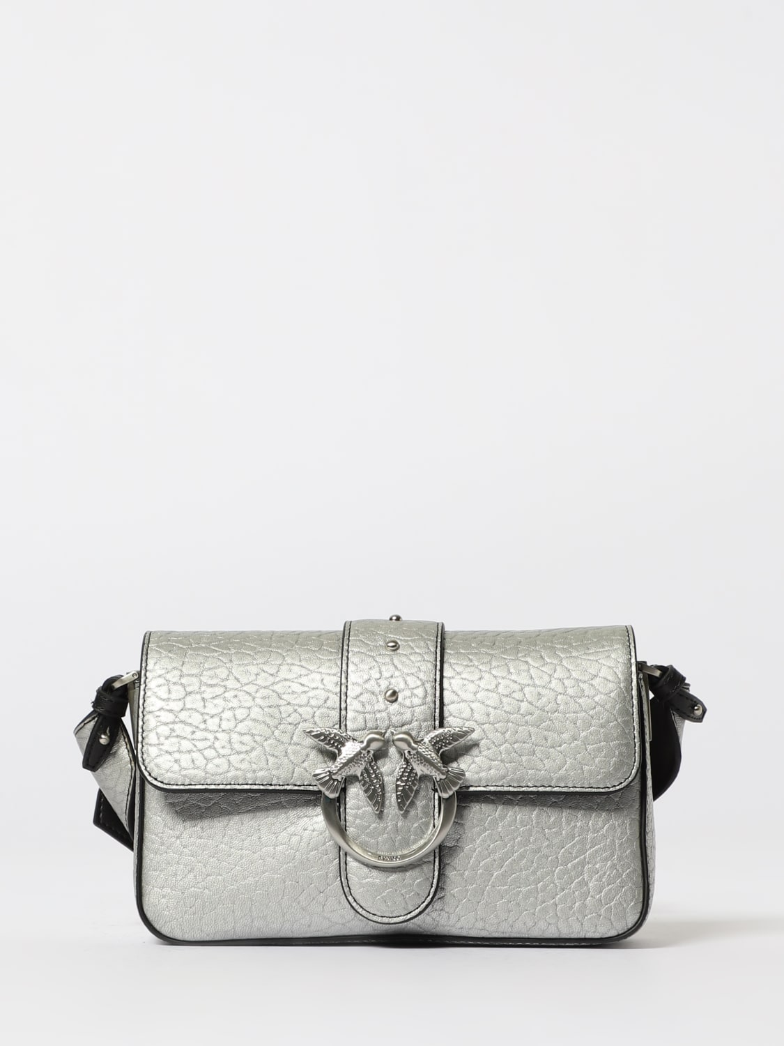 PINKO UMHÄNGETASCHE: Schultertasche damen Pinko, Silber - Img 1