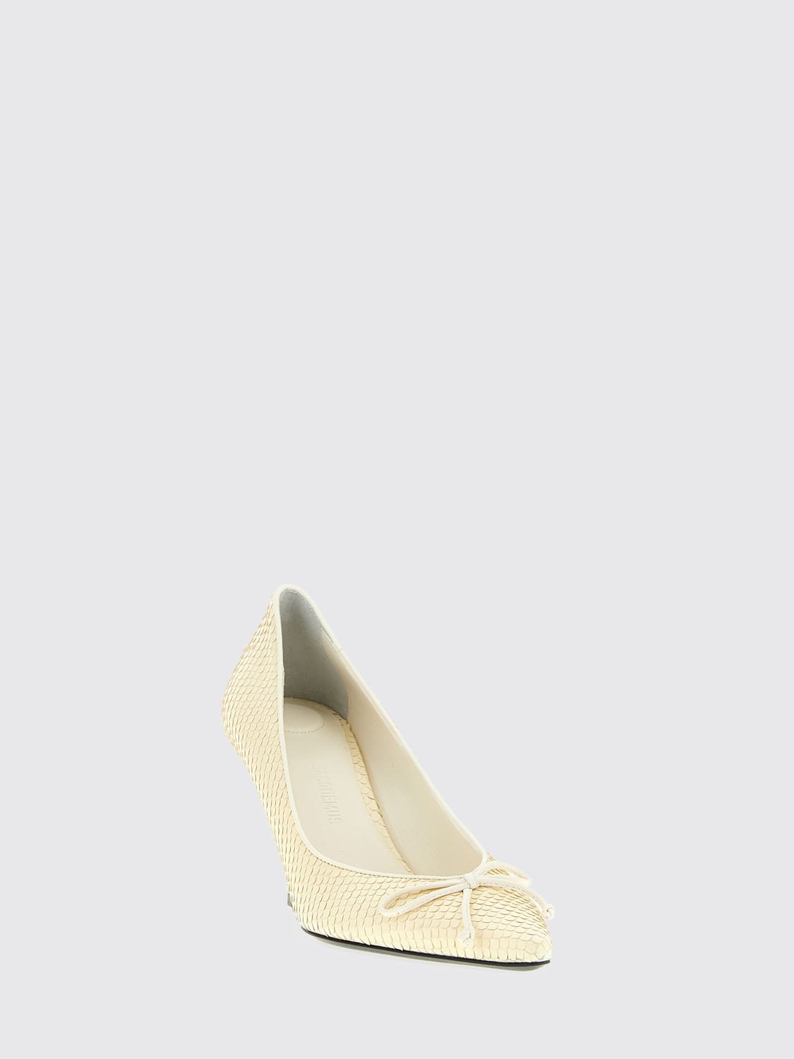 JACQUEMUS PUMP: High heel shoes woman Jacquemus, Beige - Img 2