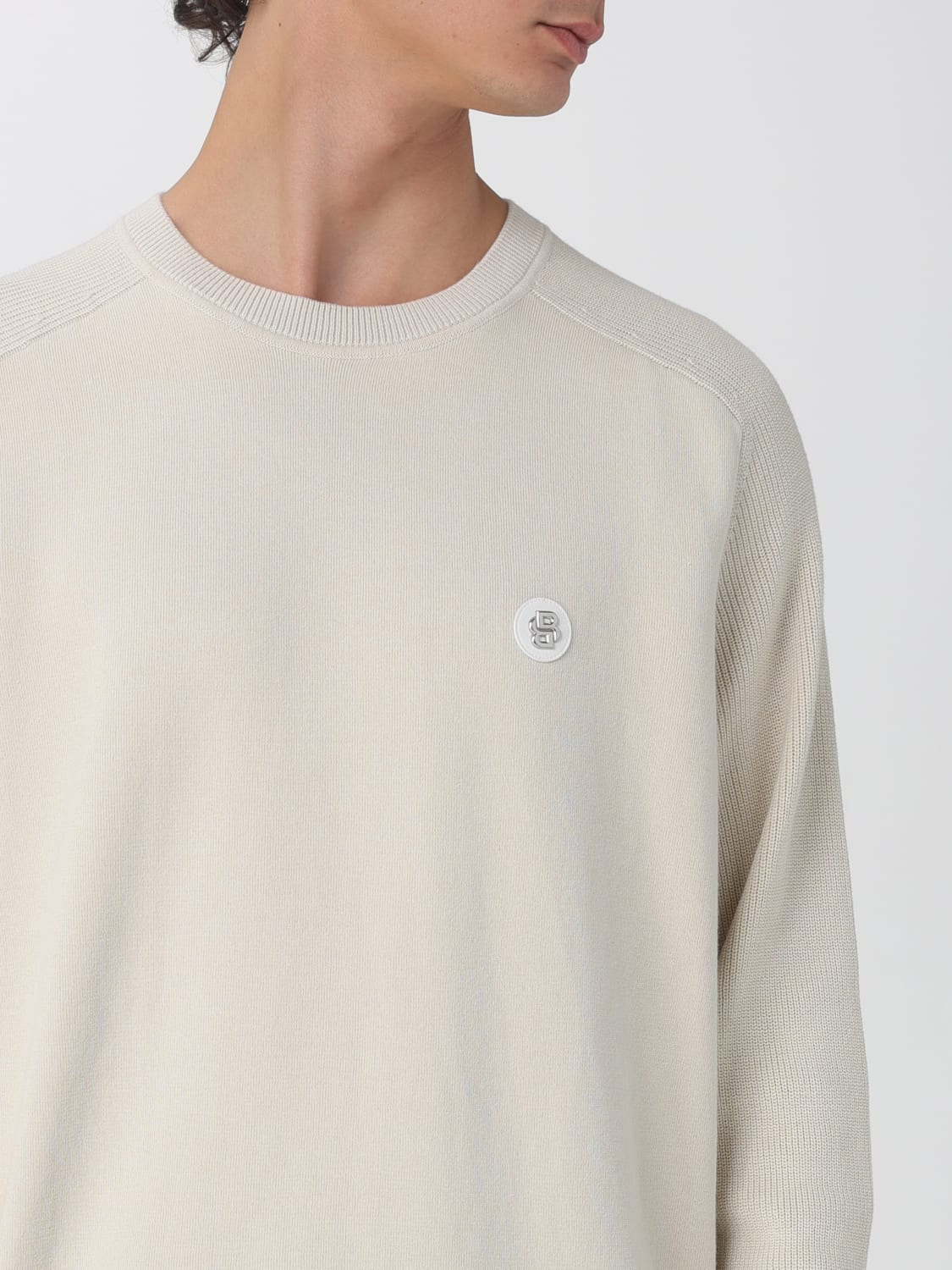 BOSS SWEATER: Sweater men Boss, White - Img 3