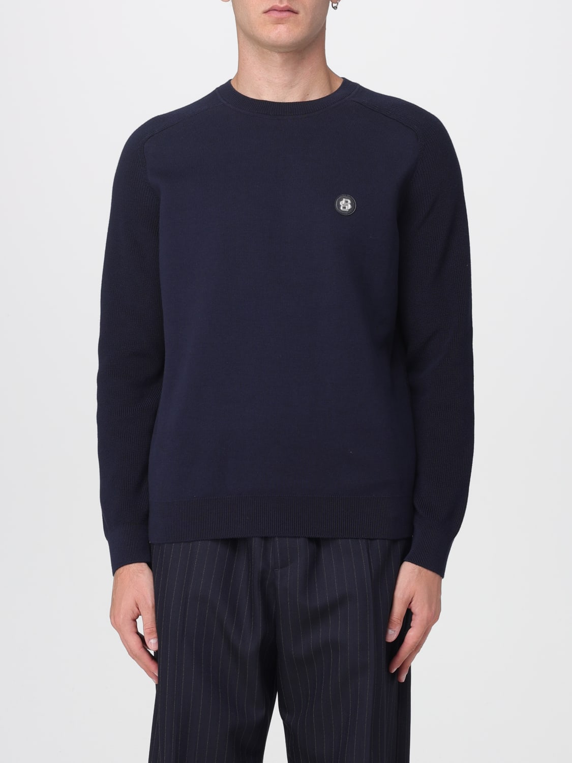 BOSS SWEATER: Sweater men Boss, Blue - Img 1