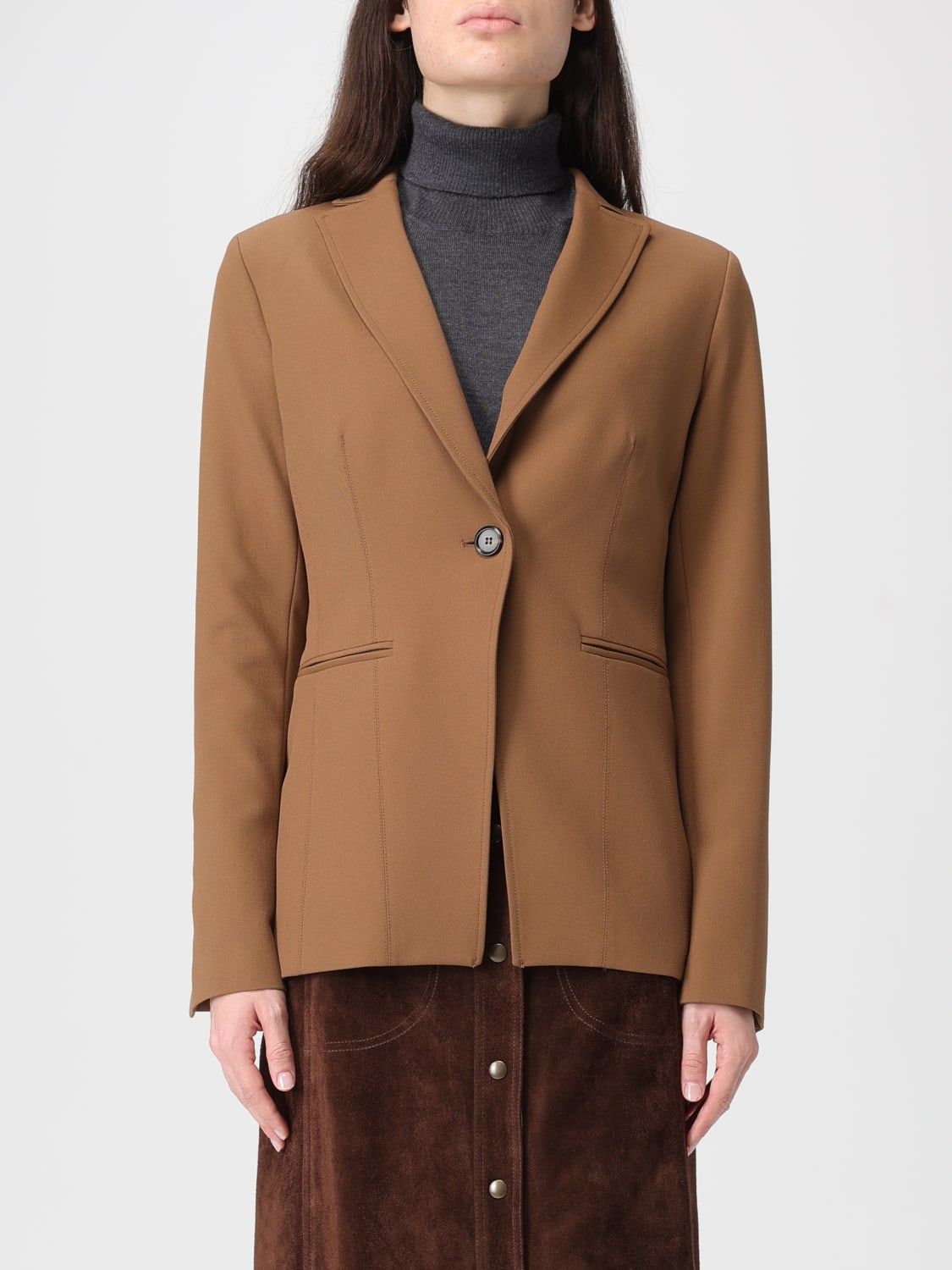 PINKO VESTE: Veste femme Pinko, Marron - Img 1