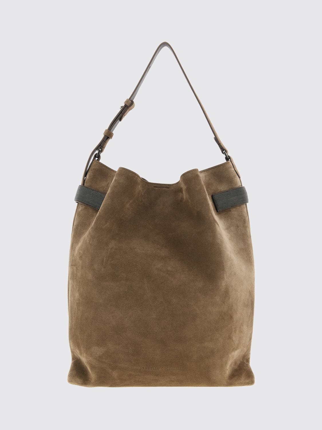 BRUNELLO CUCINELLI SHOULDER BAG: Shoulder bag woman Brunello Cucinelli, Brown - Img 1