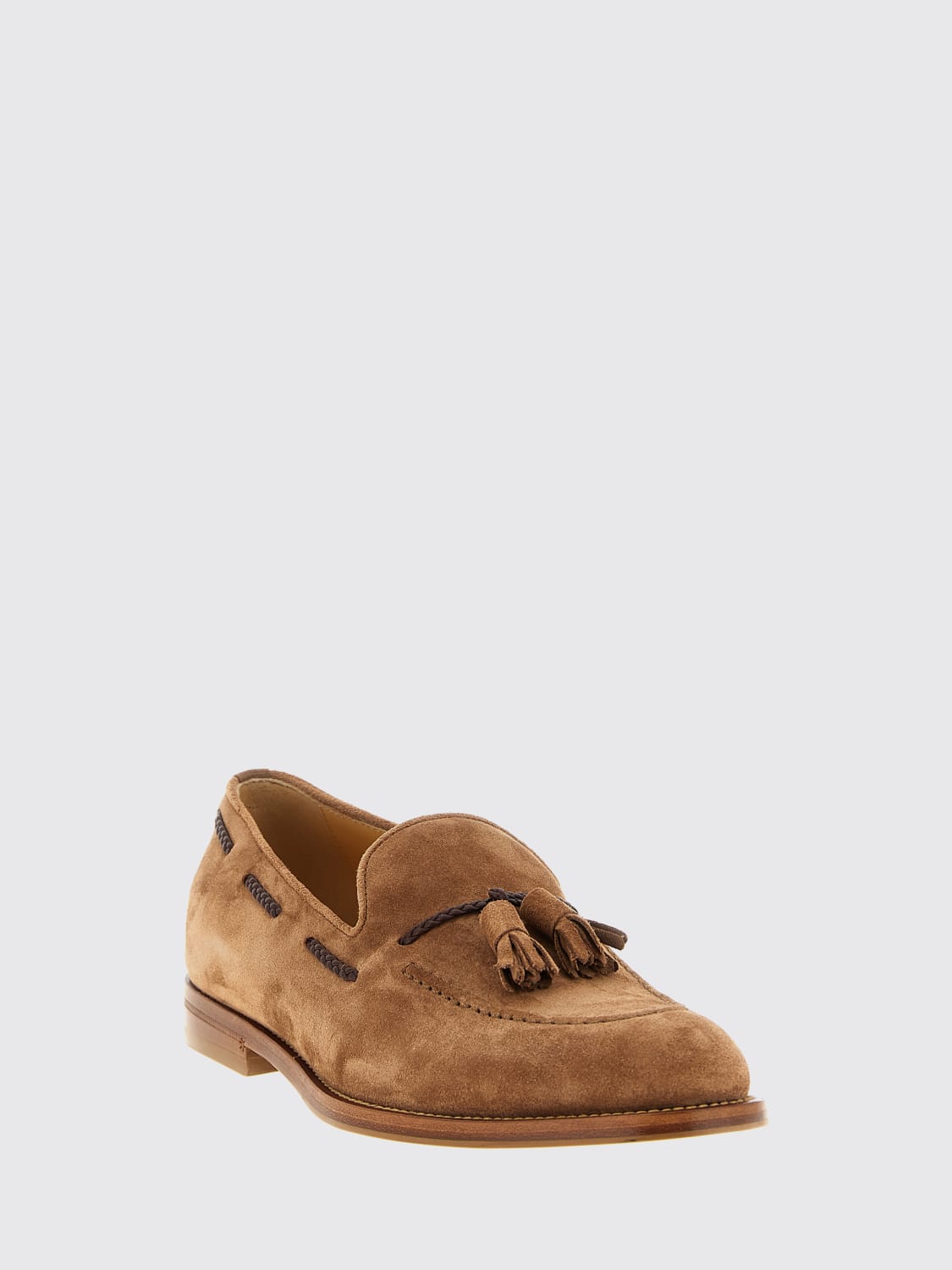 BRUNELLO CUCINELLI 乐福鞋: 鞋 男士 Brunello Cucinelli, 棕色 - Img 2