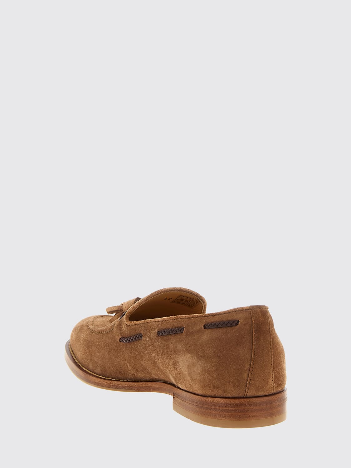 BRUNELLO CUCINELLI 乐福鞋: 鞋 男士 Brunello Cucinelli, 棕色 - Img 3