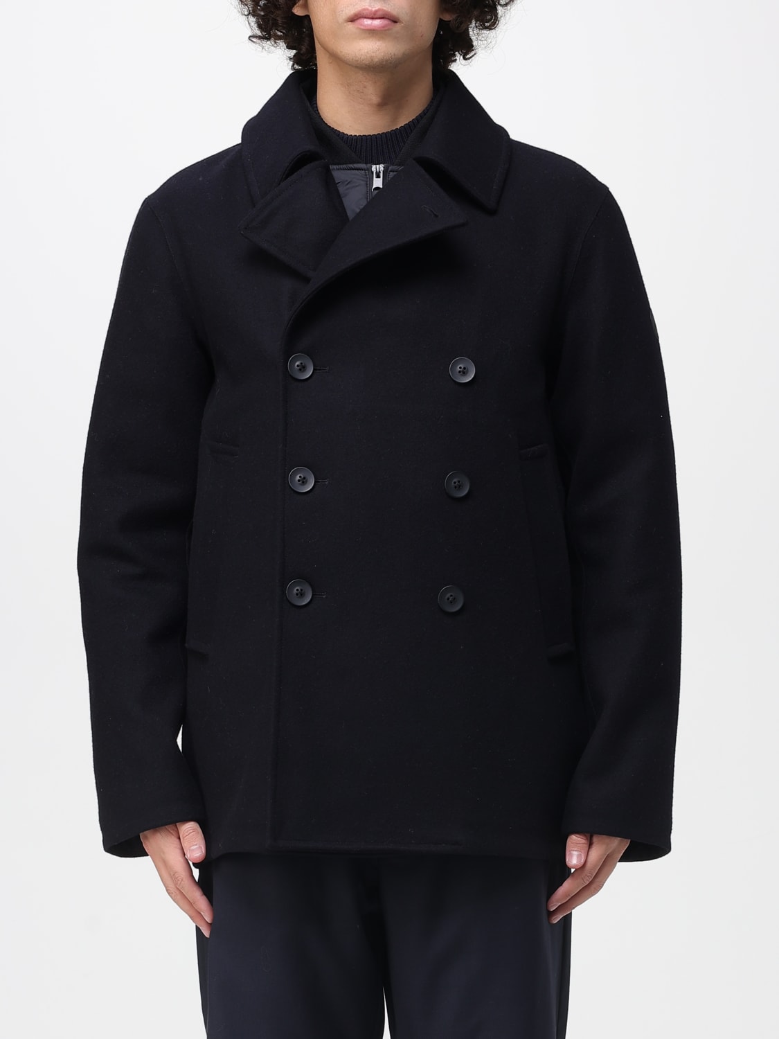 PEOPLE OF SHIBUYA COAT: Coat men People Of Shibuya, Blue - Img 1