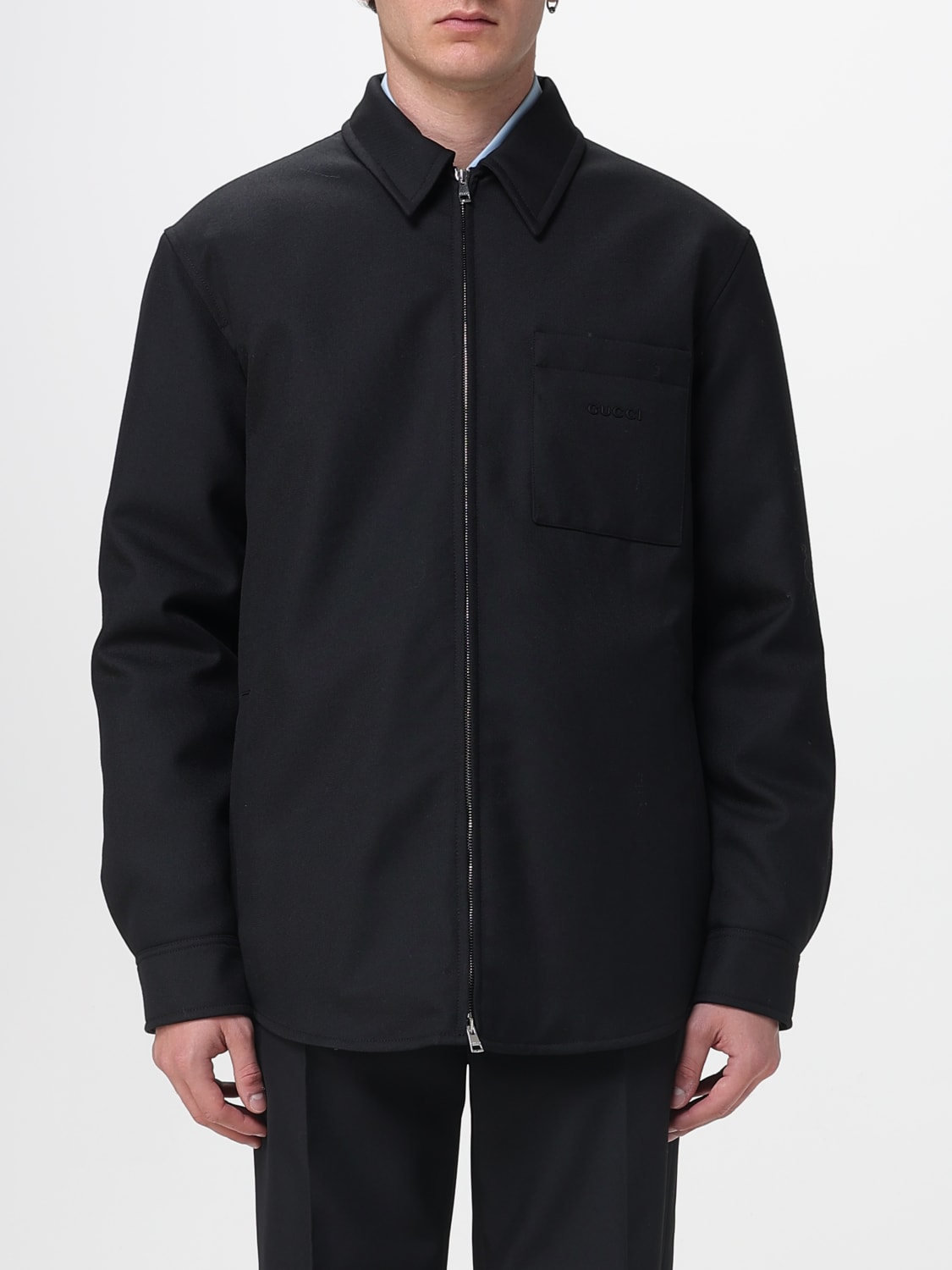 GUCCI JACKET: Jacket men Gucci, Black - Img 1