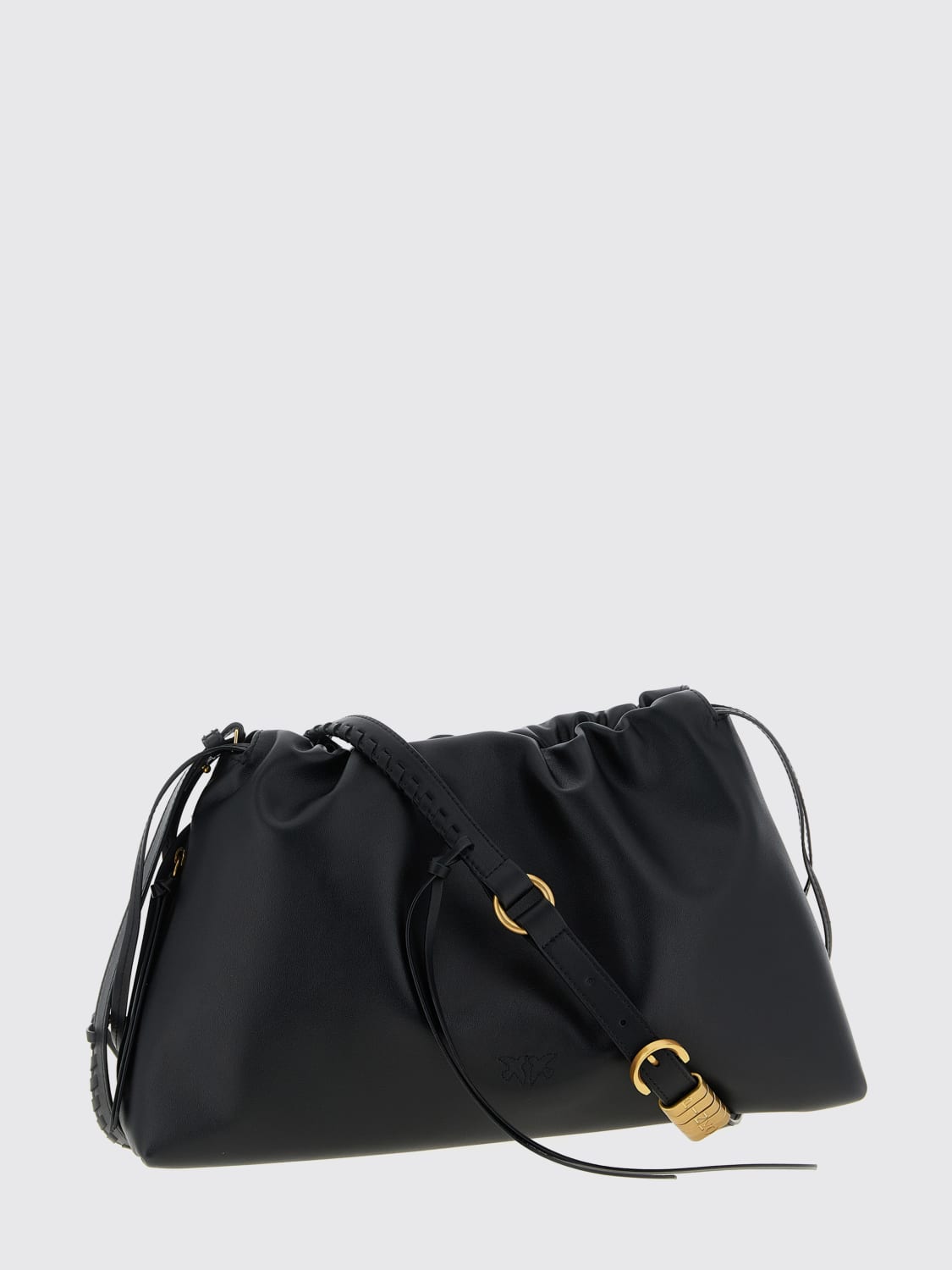 PINKO CLUTCH: Borsa Clutch Pinko in pelle , Nero - Img 2