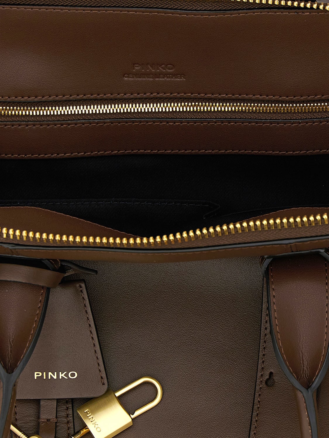 PINKO SAC À MAIN: Sac porté épaule femme Pinko, Marron - Img 4