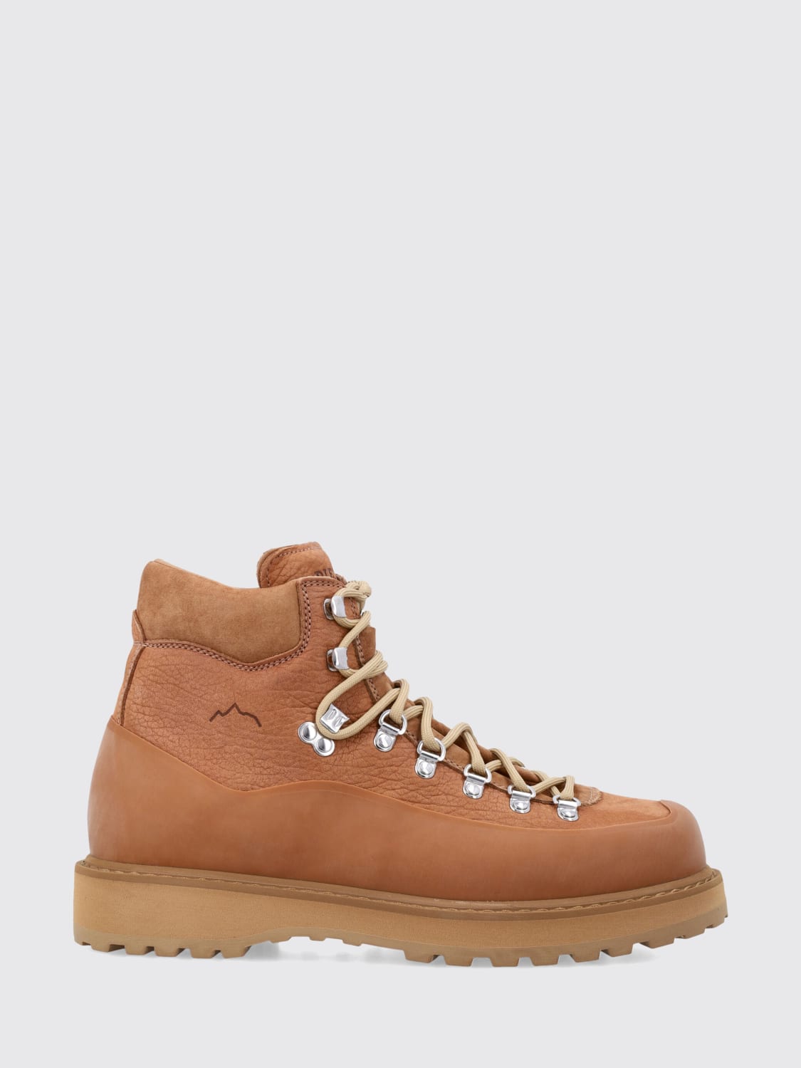 DIEMME STIVALETTI: Stivaletto Roccia Vet Diemme in pelle e gomma , Marrone - Img 1