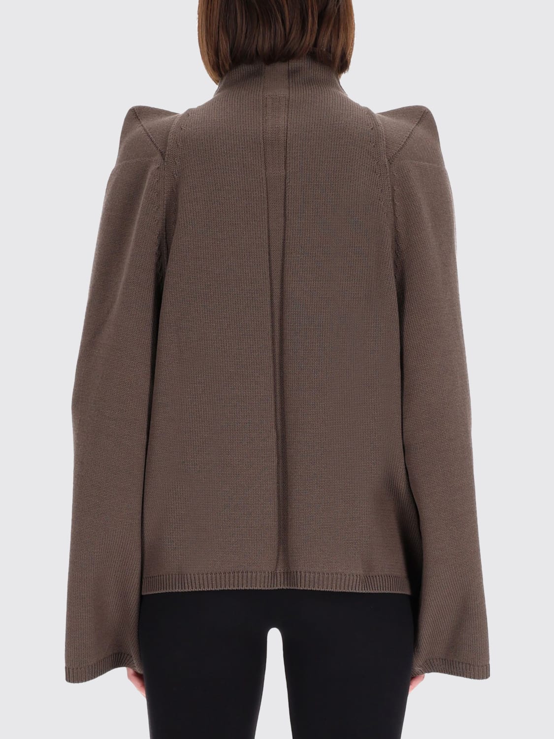 RICK OWENS SWEATER: Cardigan woman Rick Owens, Grey - Img 3