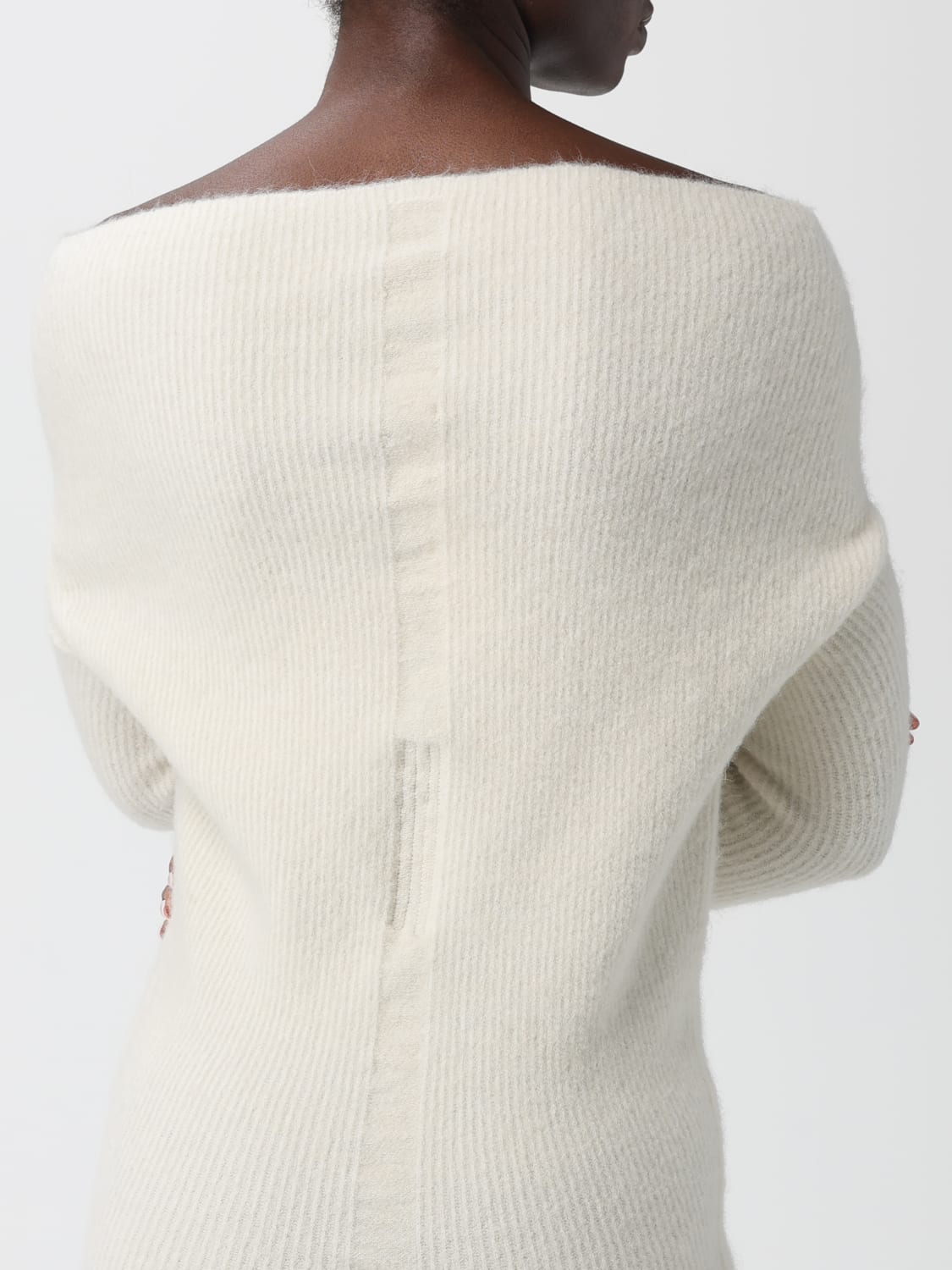 RICK OWENS SWEATER: Cardigan woman Rick Owens, White - Img 5