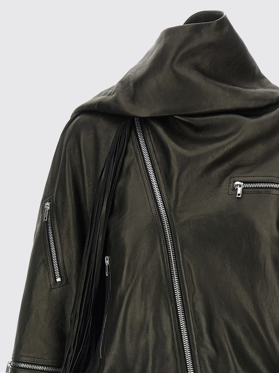 RICK OWENS JACKET: Jacket woman Rick Owens, Black - Img 3