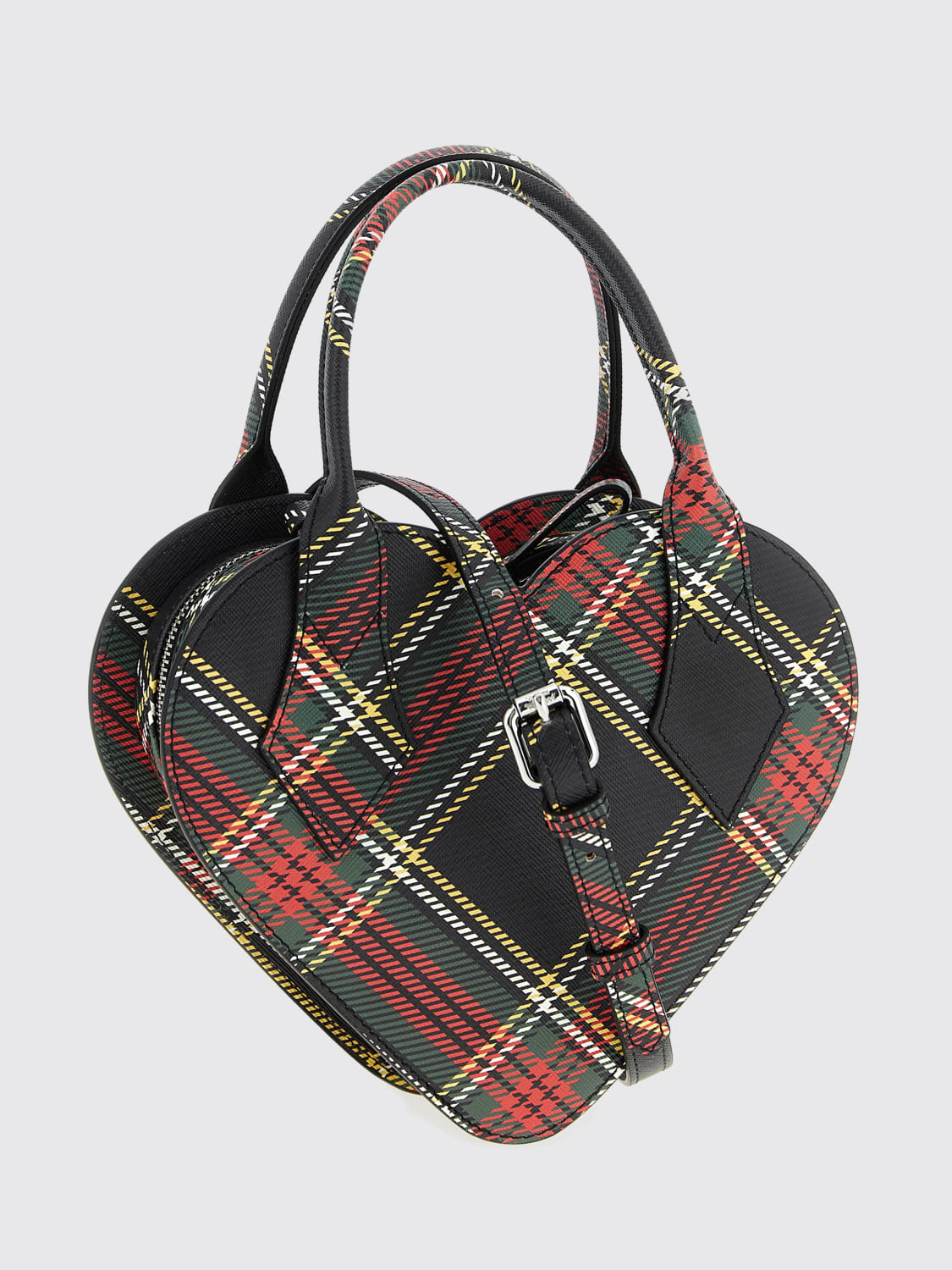 VIVIENNE WESTWOOD MINI BAG: Shoulder bag woman Vivienne Westwood, Multicolor - Img 2