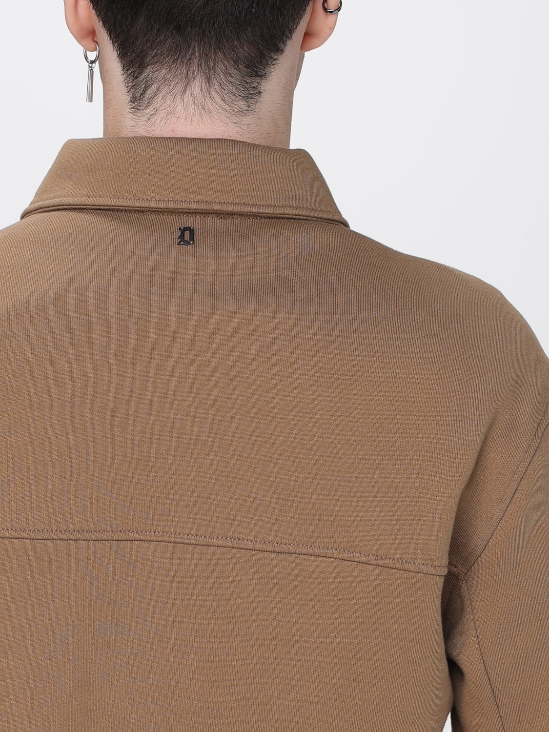 DONDUP КУРТКА: Рубашка Мужское Dondup, Бежевый - Img 4